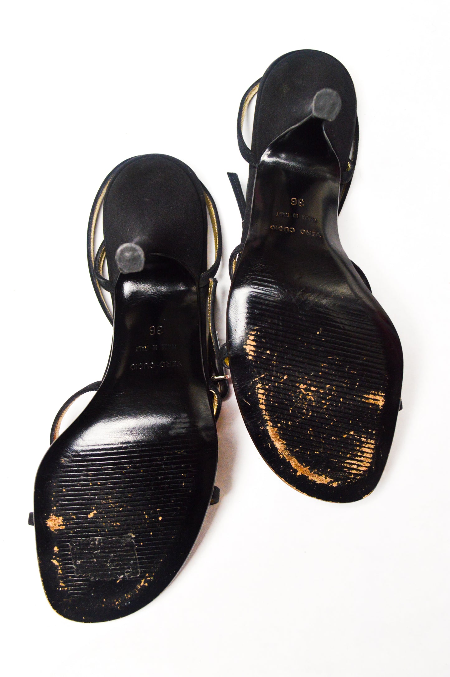 Vintage Dolce & Gabbana Flower Bouquet Strappy Heels Sandals