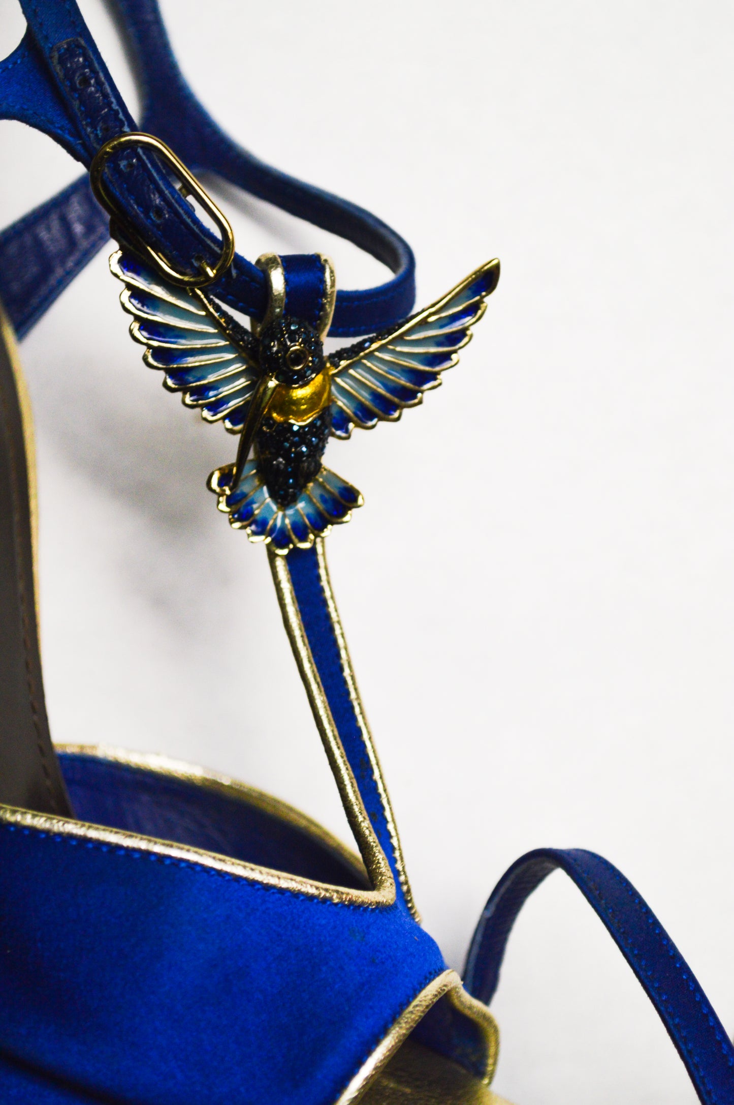 Roberto Cavalli Jeweled Bird Sandal SS’ 05