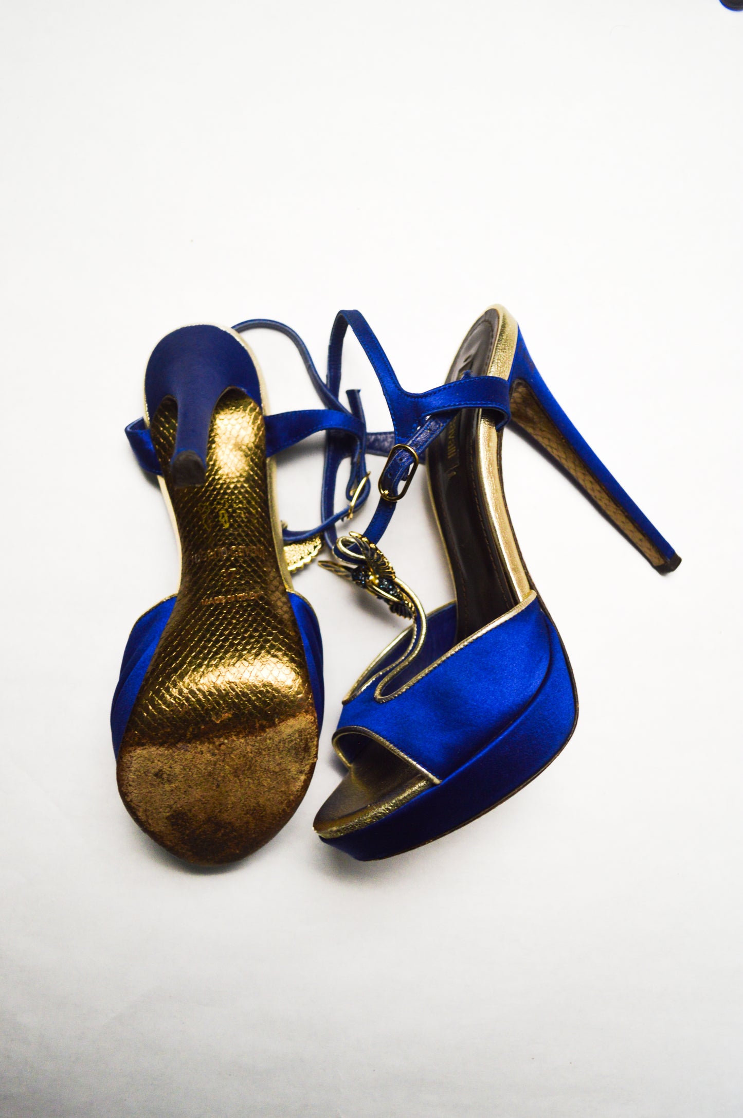 Roberto Cavalli Jeweled Bird Sandal SS’ 05