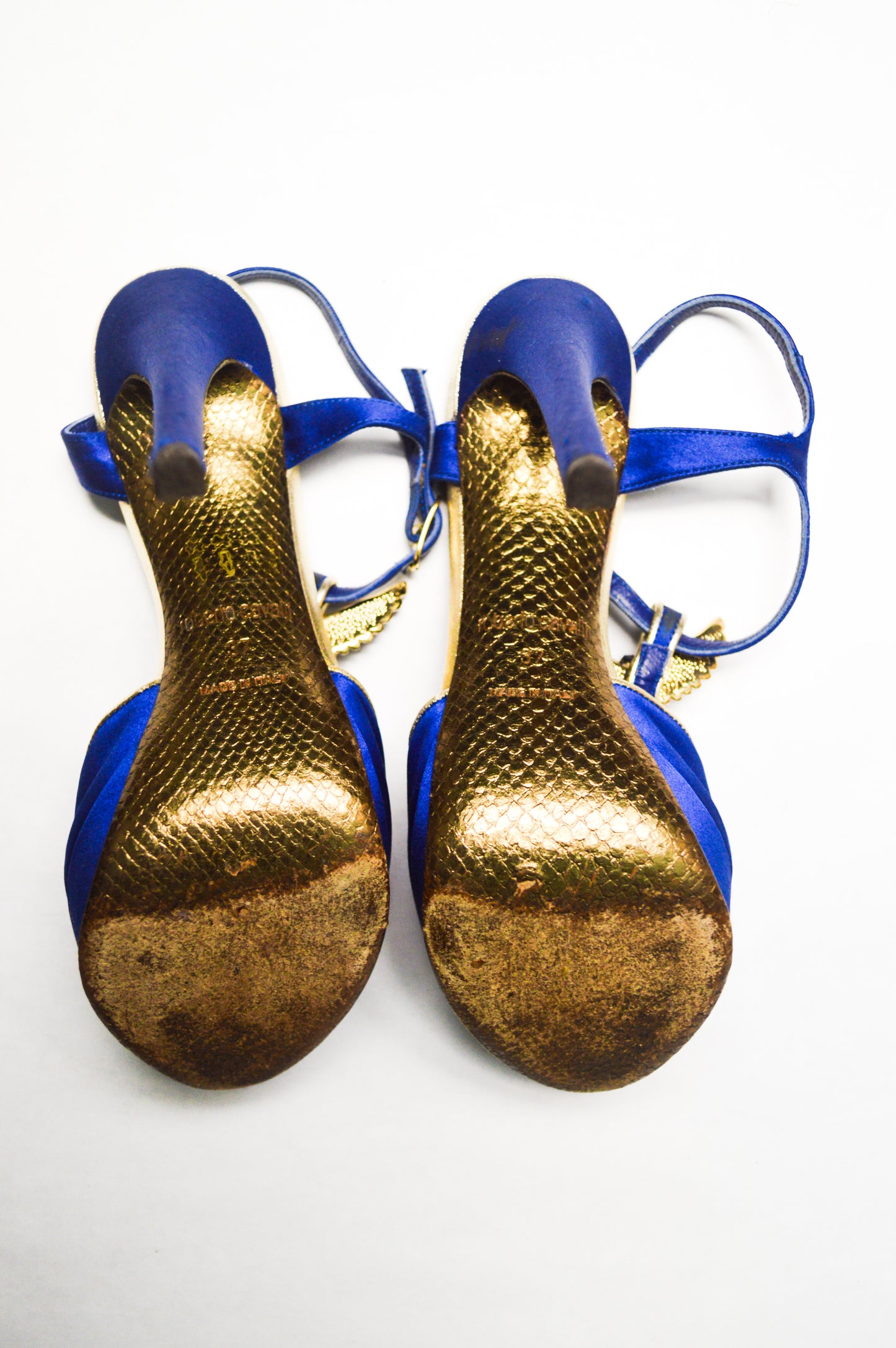 Roberto Cavalli Jeweled Bird Sandal SS’ 05