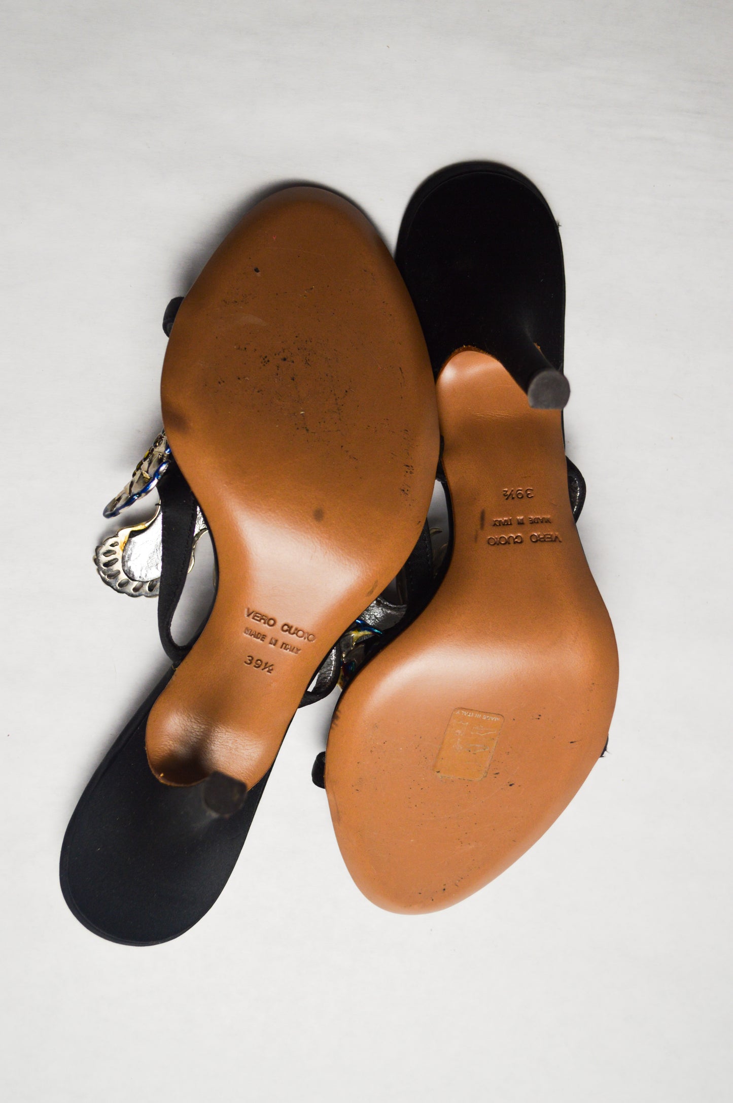 Giuseppe Zanotti Iconic Silver Fish Sandal Heels