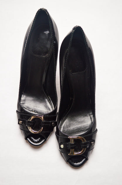 Christian Dior Peep Toe Pumps