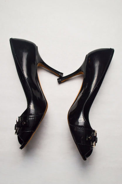 Christian Dior Peep Toe Pumps