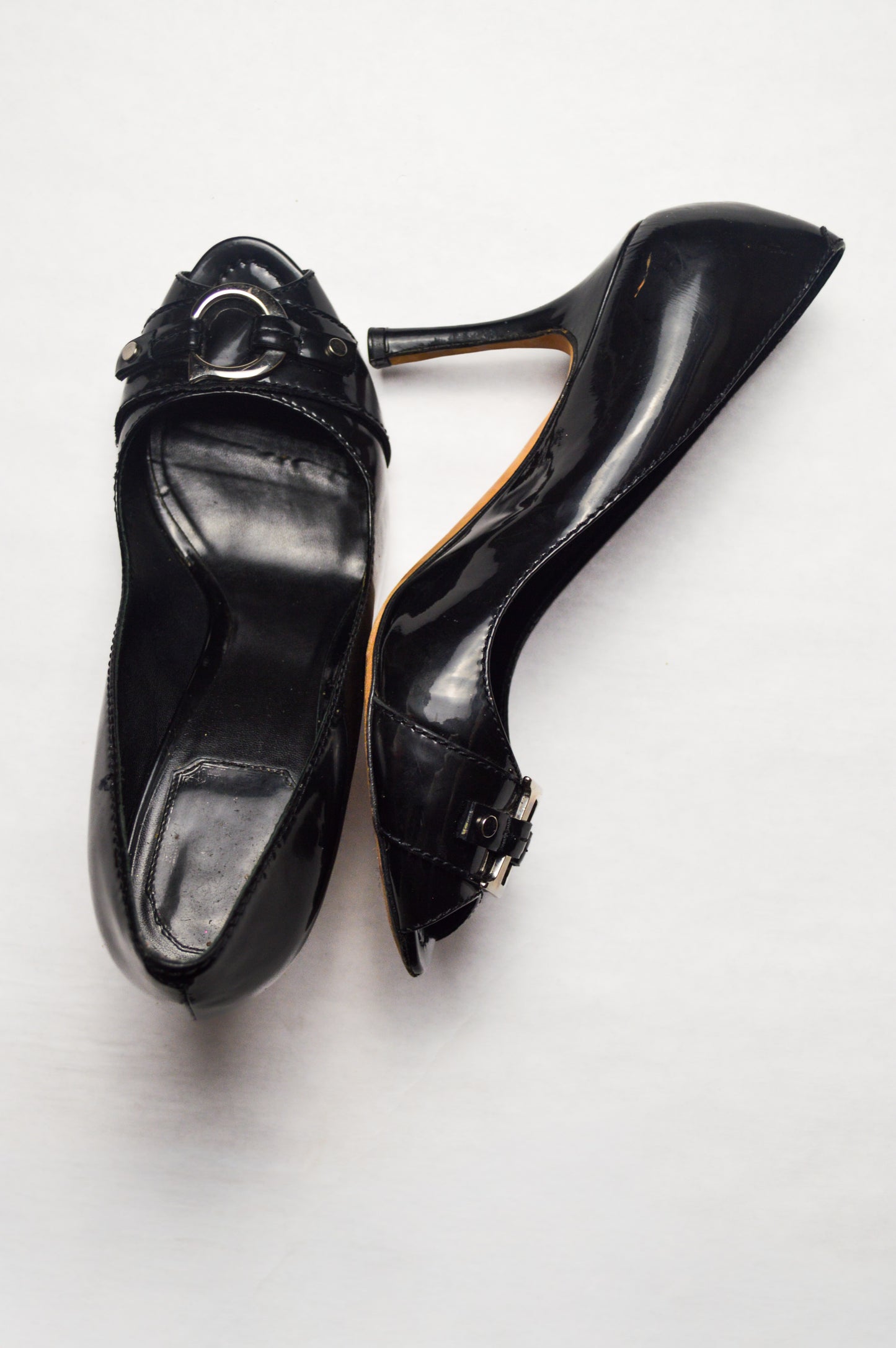 Christian Dior Peep Toe Pumps