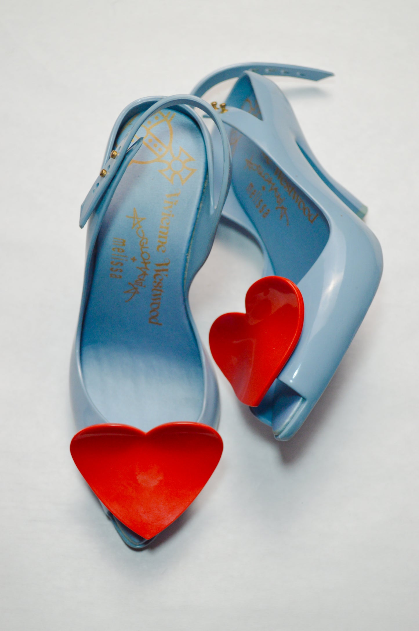 Vivienne Westwood "Melissa" Anglomania Heart Heel Pumps