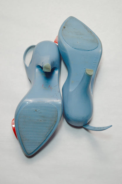 Vivienne Westwood "Melissa" Anglomania Heart Heel Pumps