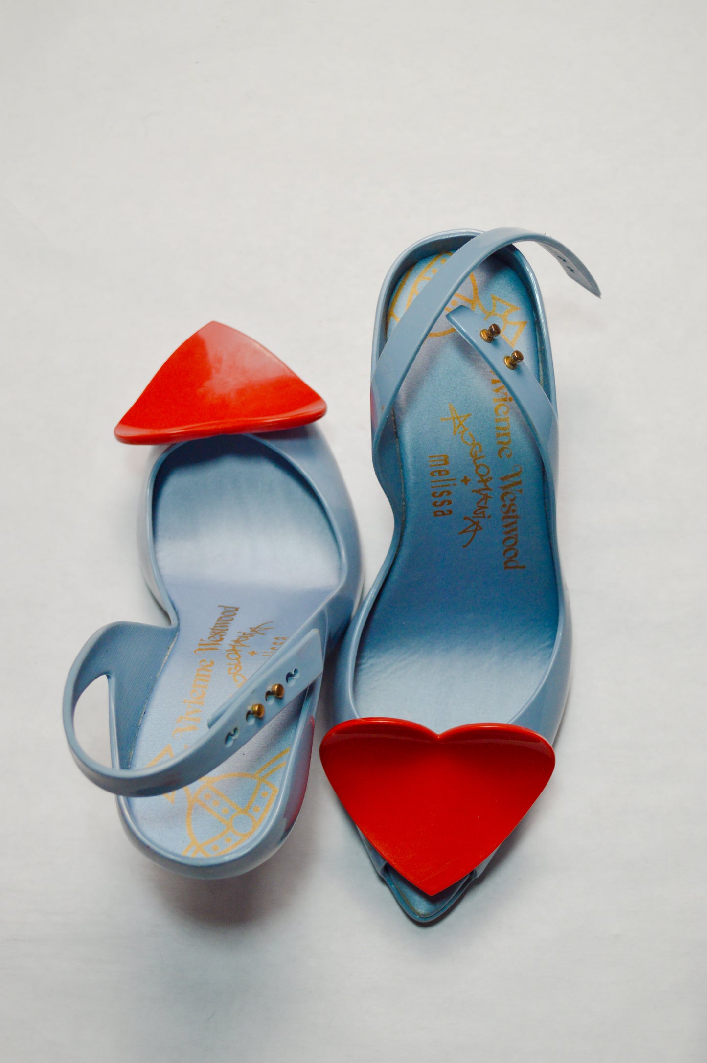 Vivienne Westwood "Melissa" Anglomania Heart Heel Pumps